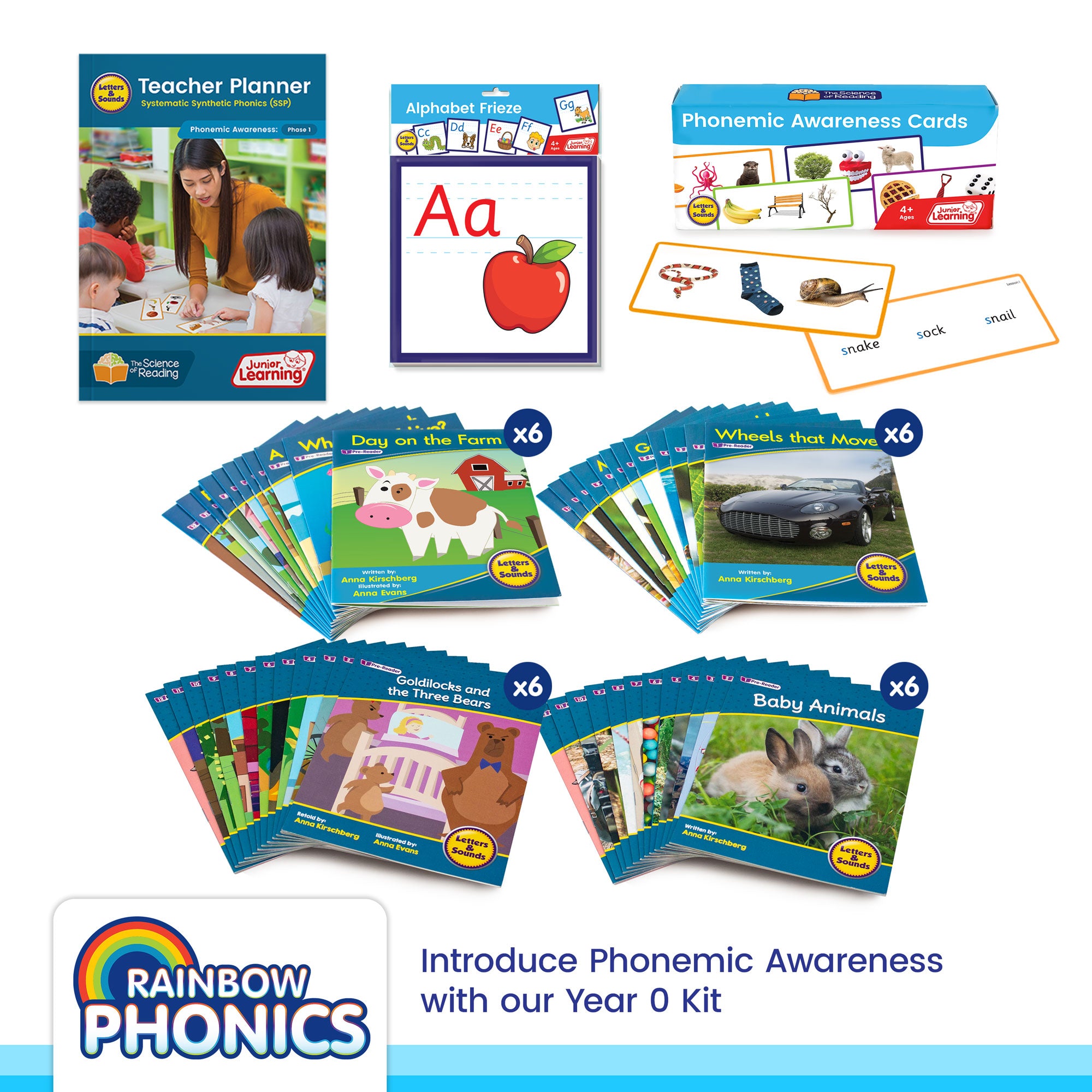 Rainbow Phonics Classroom Kit Year 0