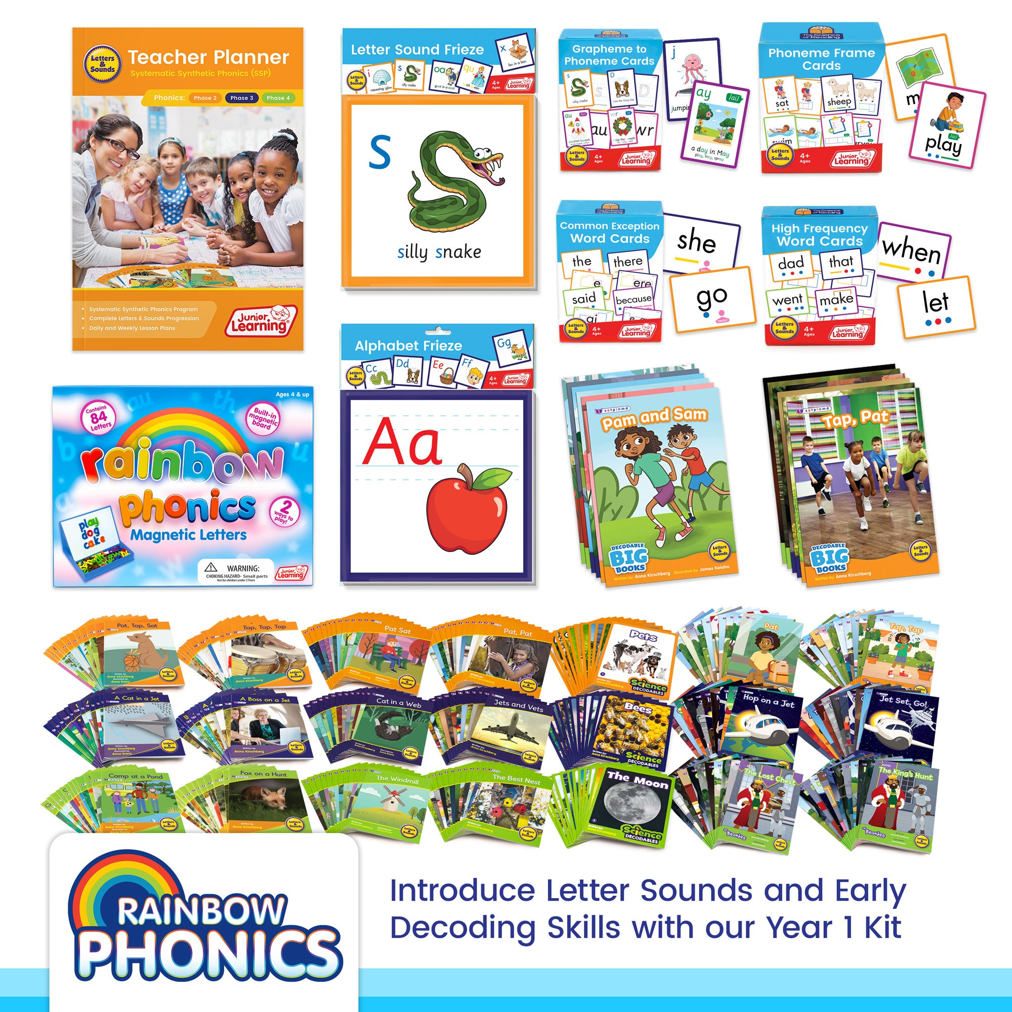Rainbow Phonics Single Year 1