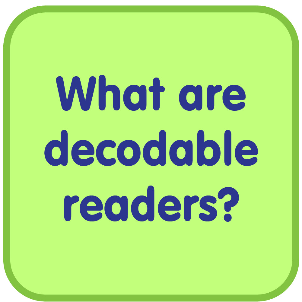 What are decodable readers?