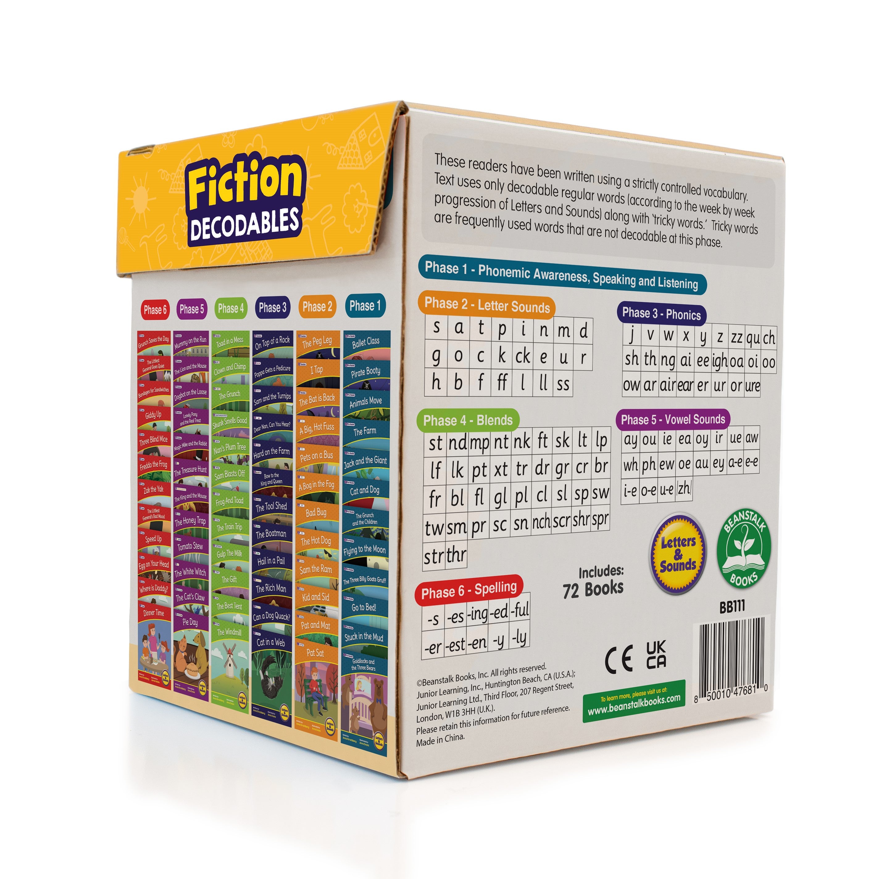 Letters & Sounds Set 2 Fiction Boxed Set