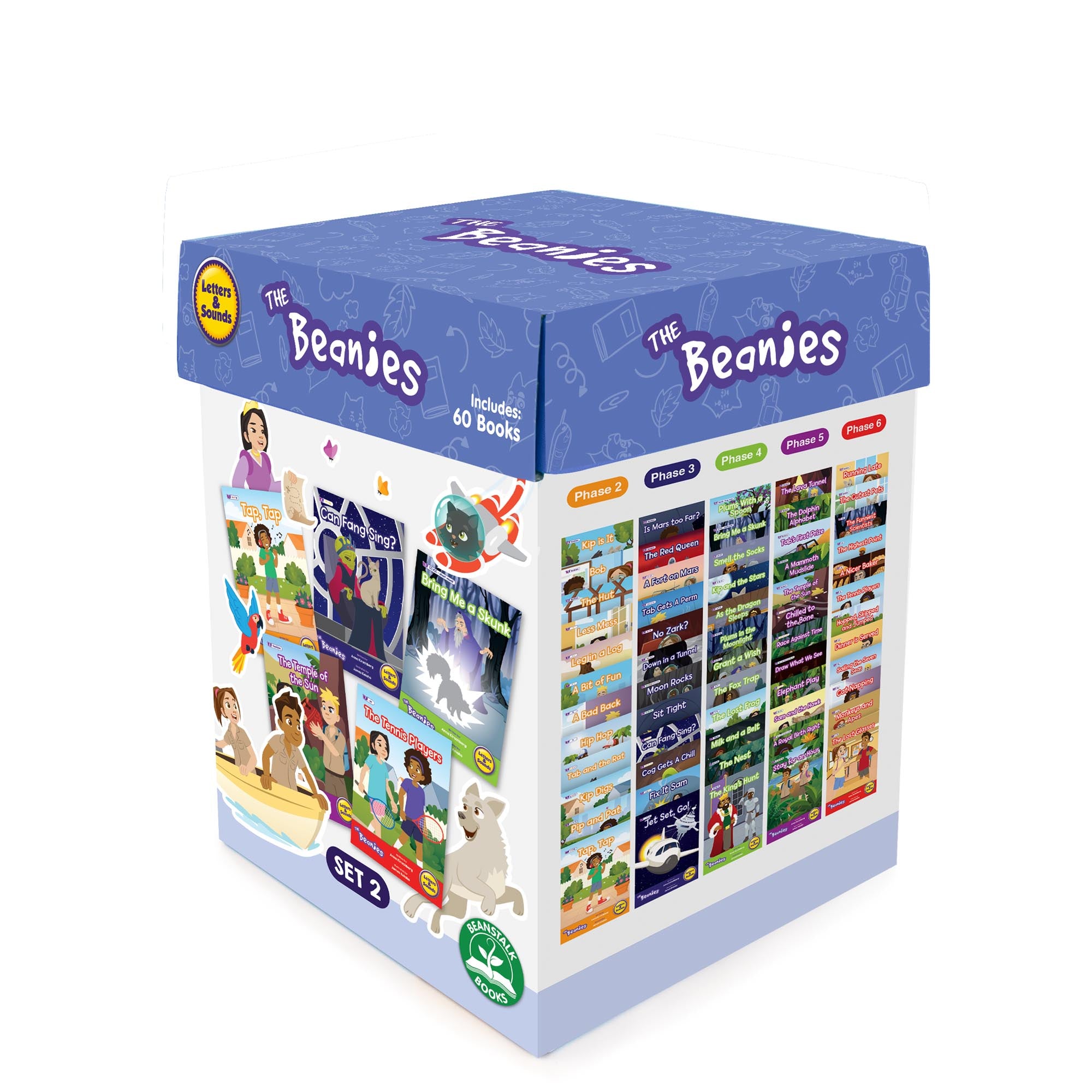 The Beanies Hi-Lo Diversity Decodable Boxed Set 2
