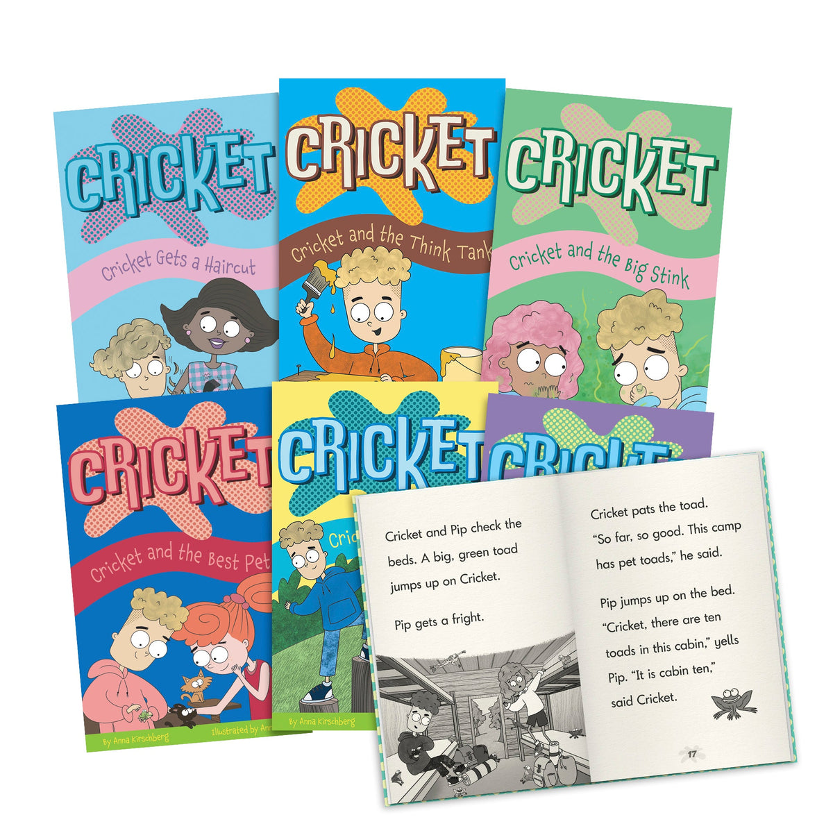 Cricket the Kid - Decodable Chapter Books - Boxed Set