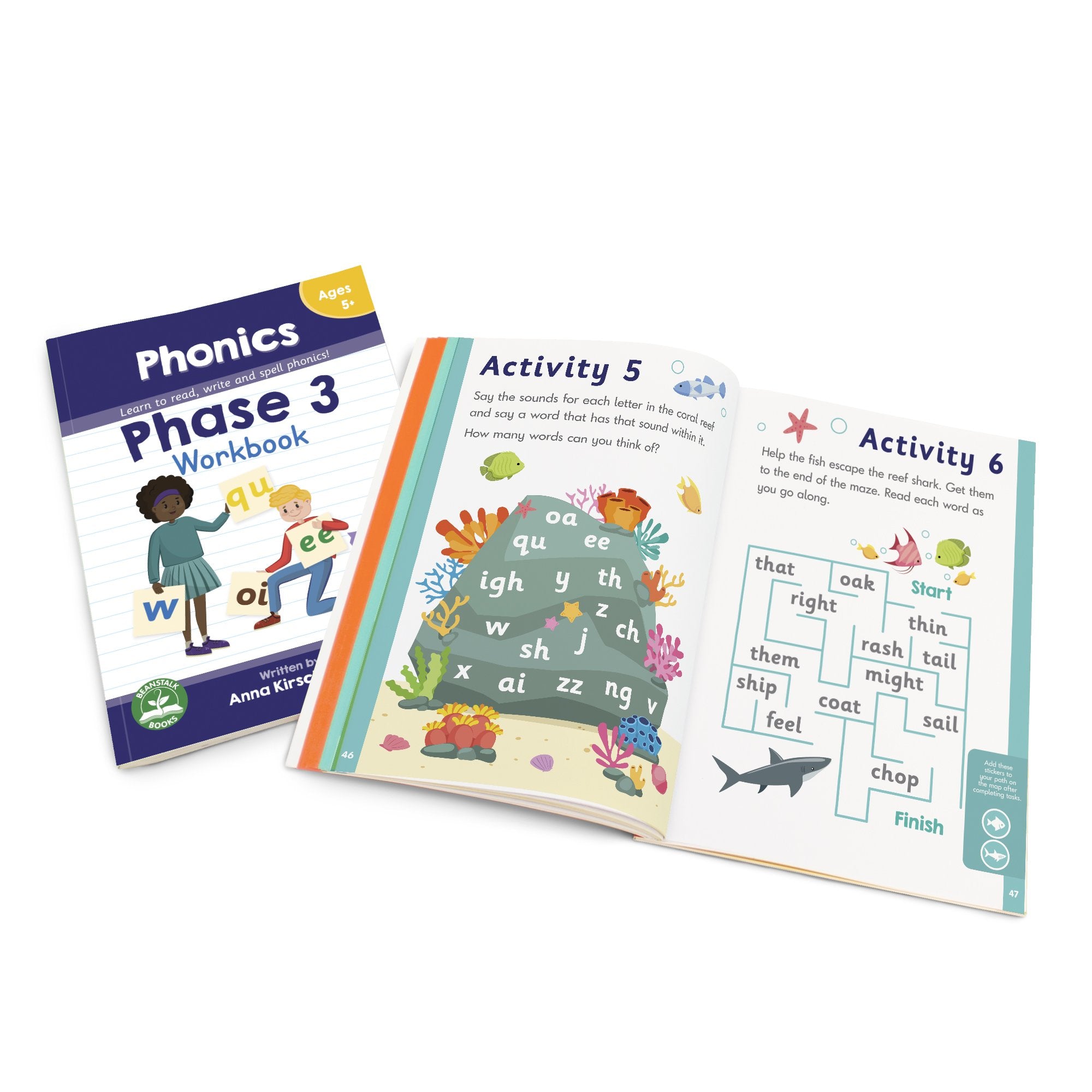 Phase 3 Phonics Workbook