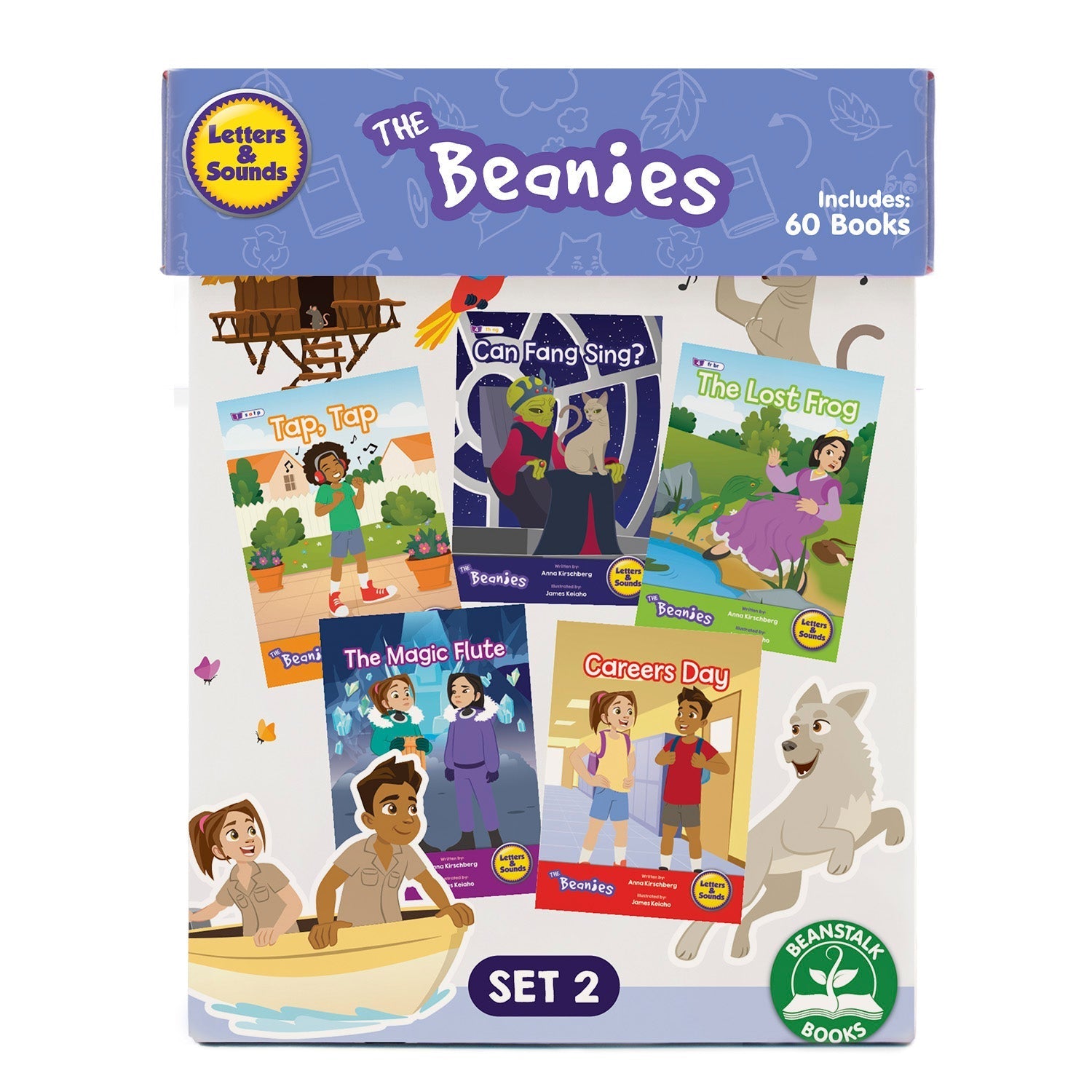 The Beanies Hi-Lo Diversity Decodable Boxed Set 2