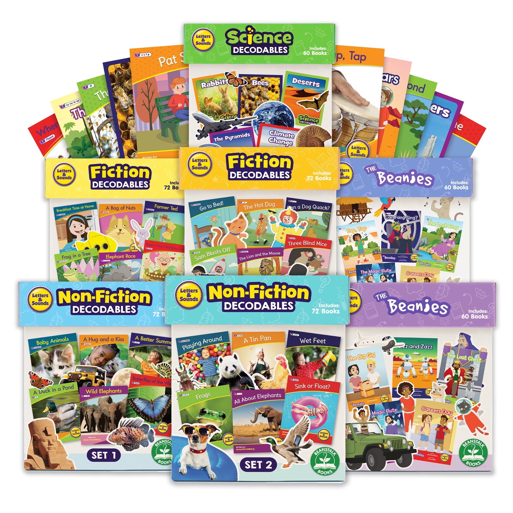 Beanstalk Books Decodable Readers Complete Single Kit